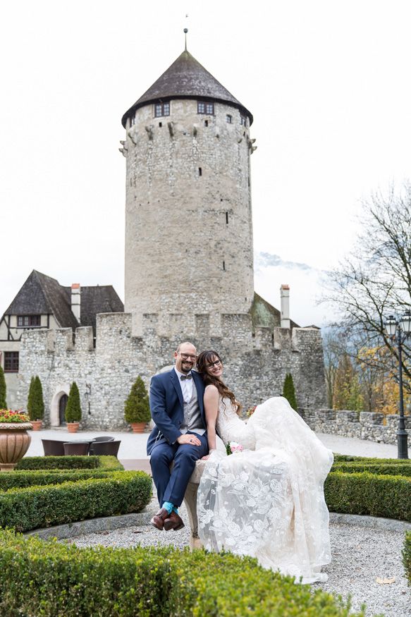 Hochzeit auf Schloß Matzen in Tirol