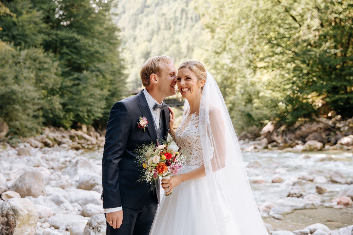ungestellte Hochzeitsfotos in Tirol