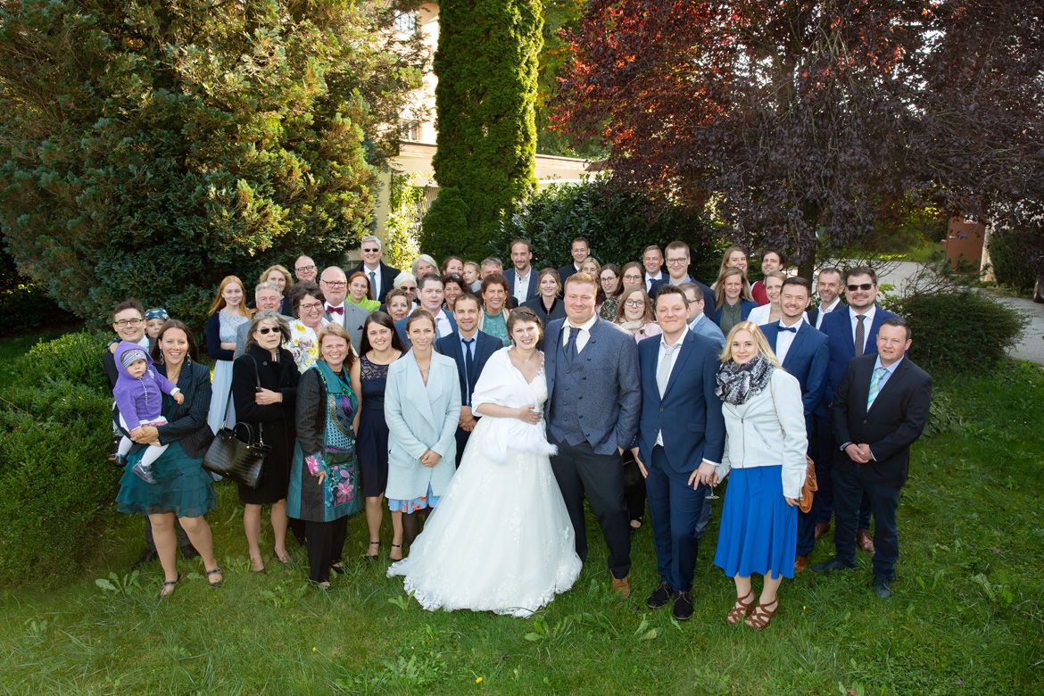 Foto Hochzeitsgesellschaft