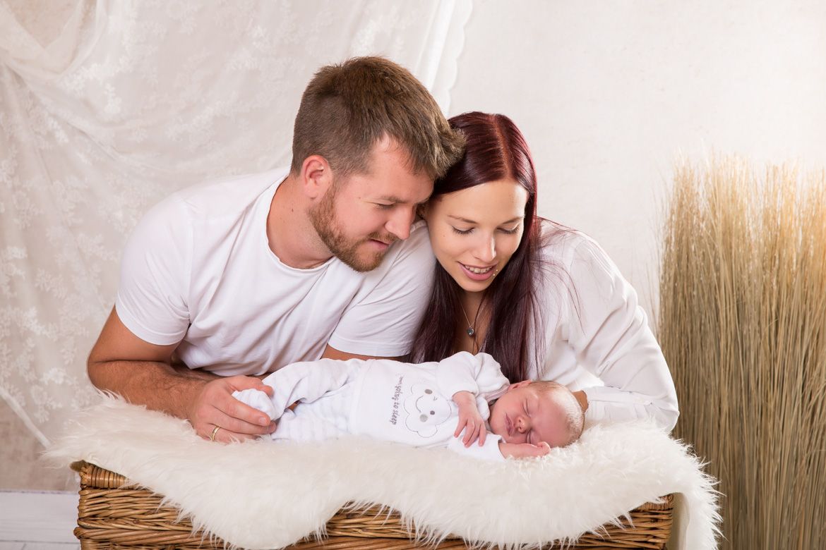 Familienfotos mit Baby Tirol