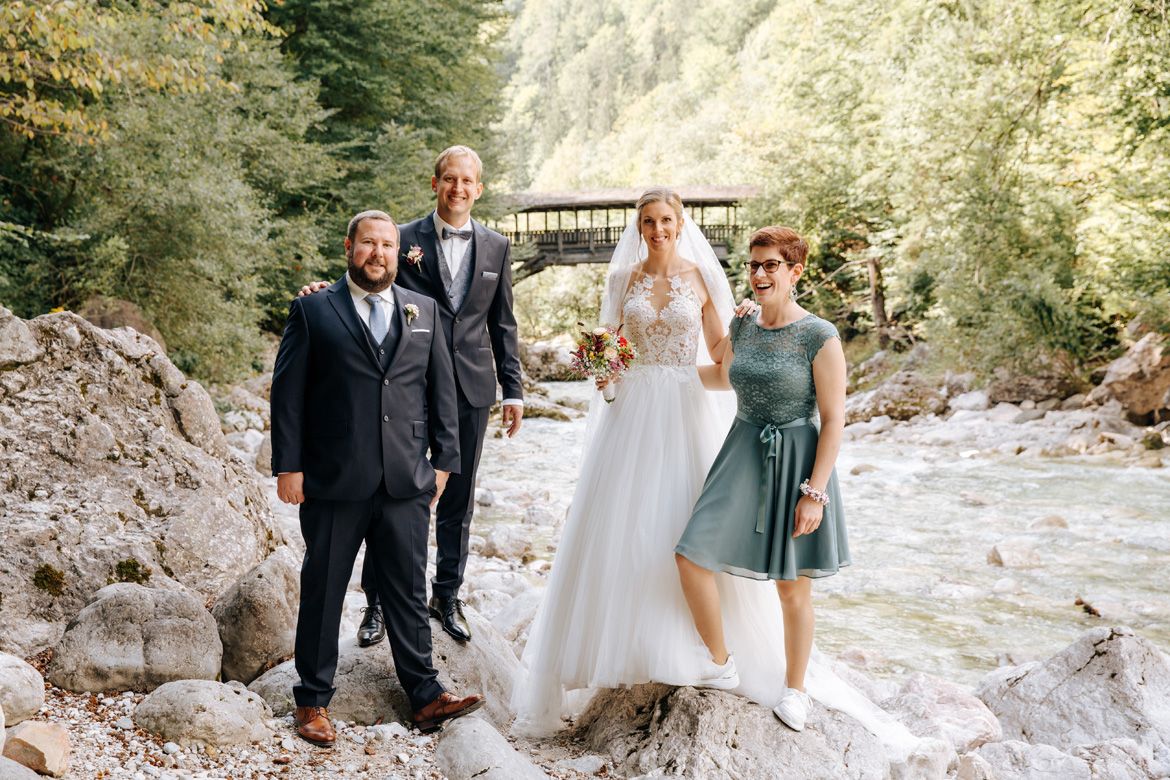 Hochzeitsfotos in der Natur Tirol
