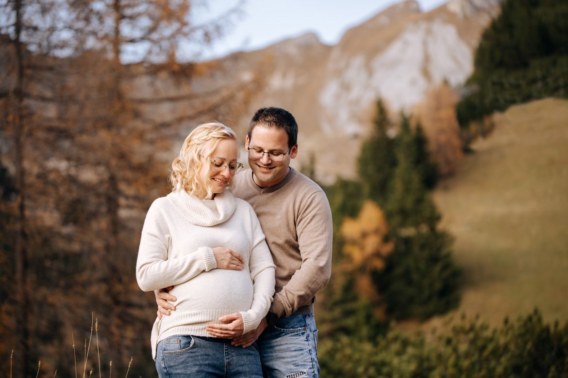 Schwangerschaftsfotos in Tirol