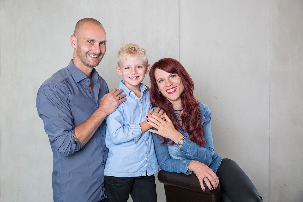 Familienfoto Nähe Achensee